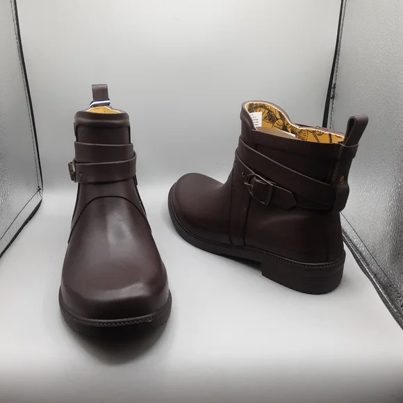 Joules Fairhurst Rainboots Women's 7M Brown. - Picture 2 of 12